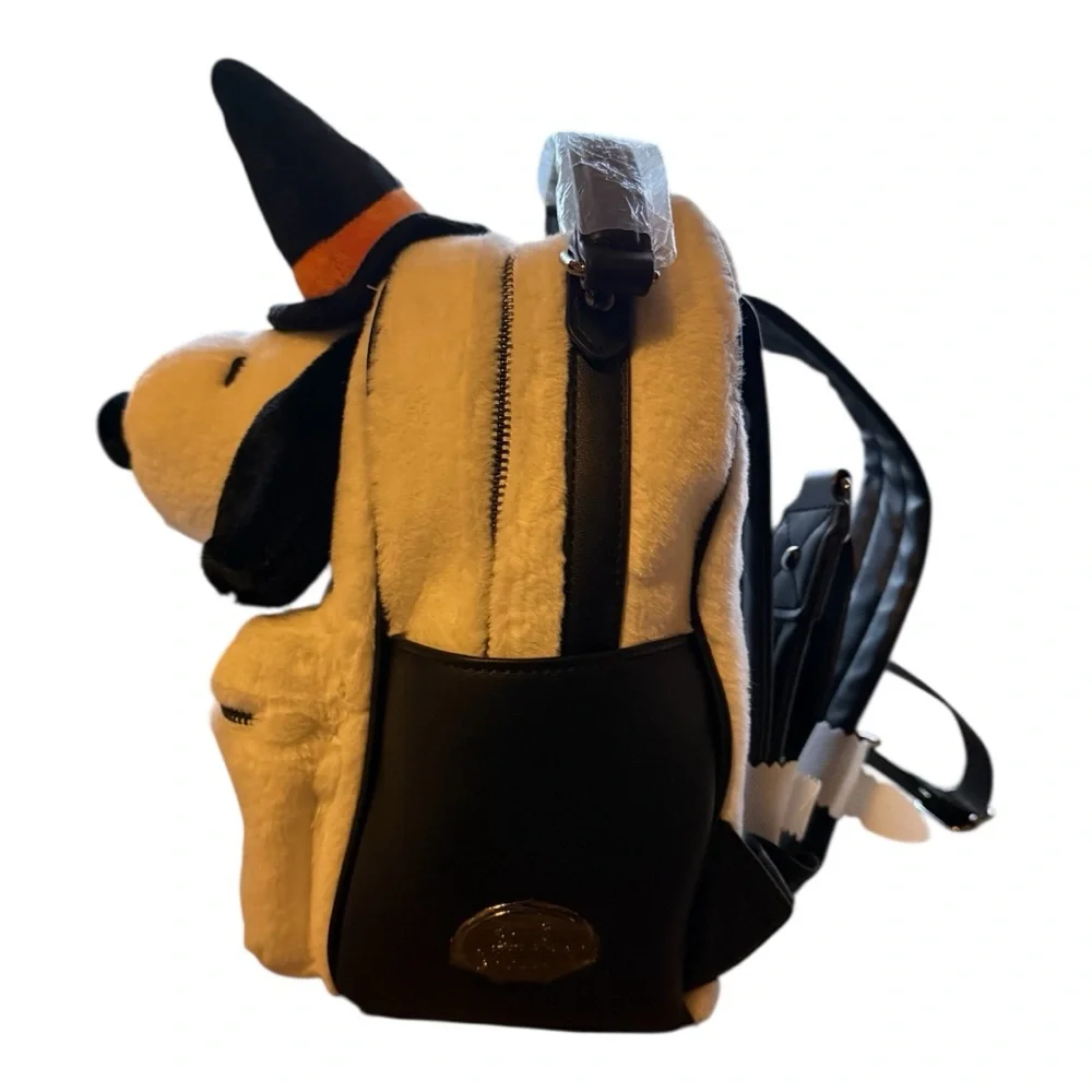 Peanuts Snoopy Witch Plush Mini Backpack BoxLunch Halloween Bag NWT